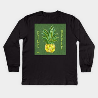 Pineapple Kids Long Sleeve T-Shirt